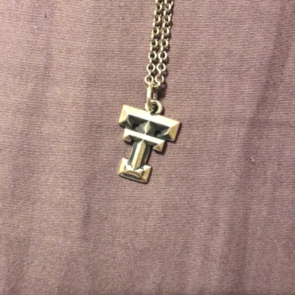 James Avery Texas tech necklace
